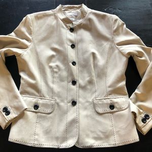 Dress Barn Light Beige Jacket SZ L